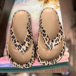 Leopard Print Women's Sandals